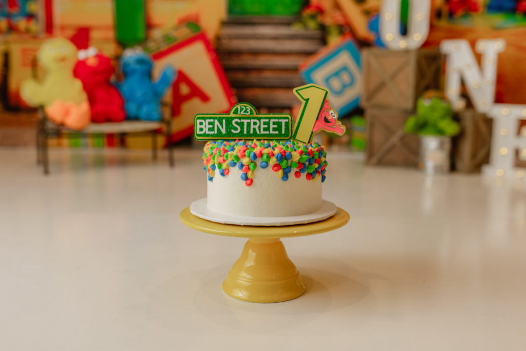 Cake Smash Theme Sesame Street